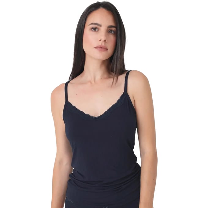 Damestanktop Sassa Bamboo Jacquard
