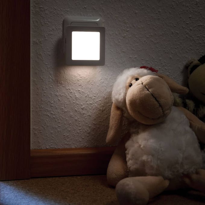 Paulmann Esby 92493 LED-nachtlamp Vierkant LED Warmwit Wit