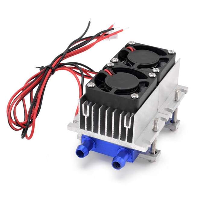 144W Koeling Koeler 12VDC 144W Halfgeleider Koelsysteem DIY Kit voor Airconditioning Fan veelkleurig