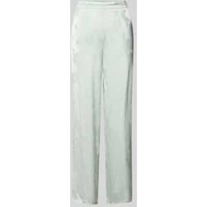 Wijde broek van pure viscose