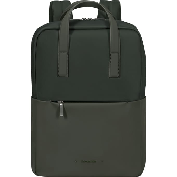 Samsonite rugzak - 4PACK laptoprugzak met handles 14 inch - Forest Green - 15l - 0.7 kg