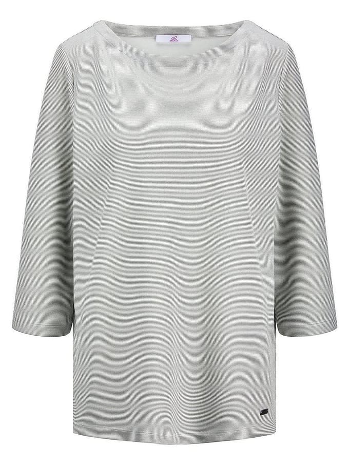 Shirt een boothals Van Emilia Lay wit
