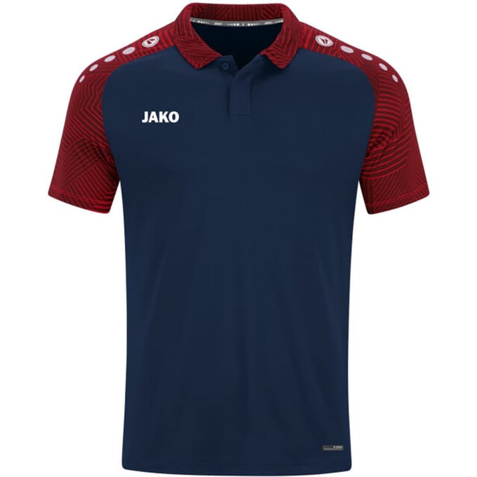 Jako Performance Polo Dames - Marine / Rood | Maat: 36