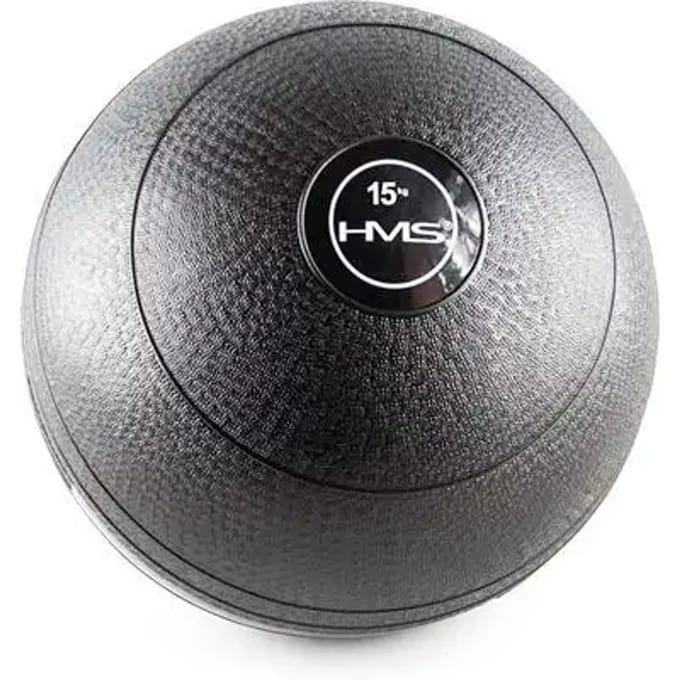 HMS PSB Serie - Slam Ball - 15kg - Zwart - Antislip
