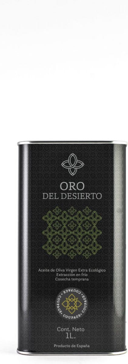 Oro del Desierto - Extra Vierge Bio Olijfolie - 1 liter - Coupage