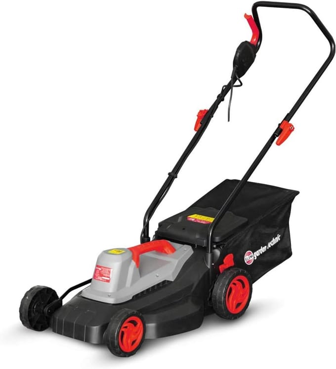 Elektrische Grasmaaier 1500W - 37 cm met Handmatige Maaihoogte