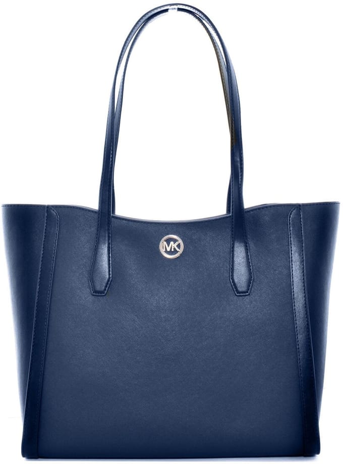 Schoudertas Michael Kors Leida Blauw 33 X 30 X 12 CM