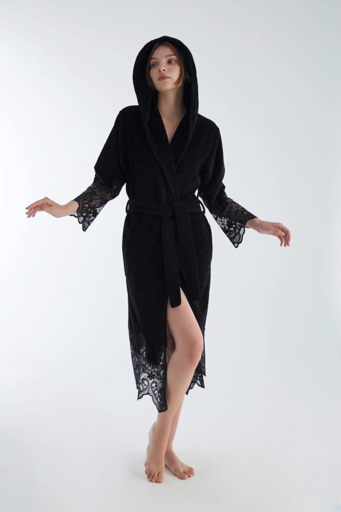 Luxe Heren Silk Badjas Hanro / XXXL