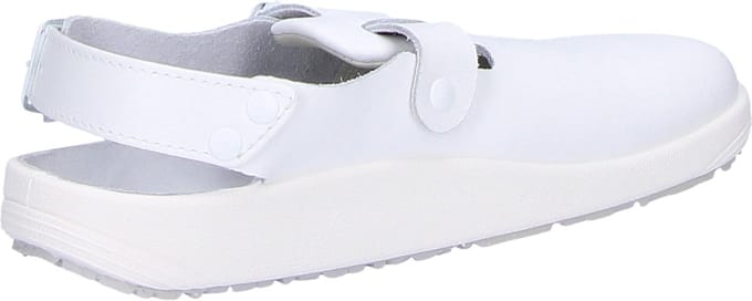 Abeba Werk schoenen Rubber werksandalen – leer, Src, Sanitsclog