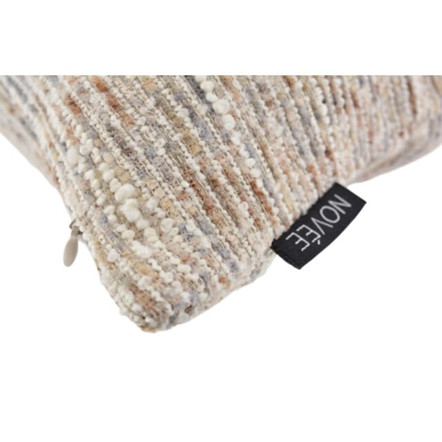 NOVÉE Sierkussen chenille taupe/beige | 45 x 45 cm | polyester