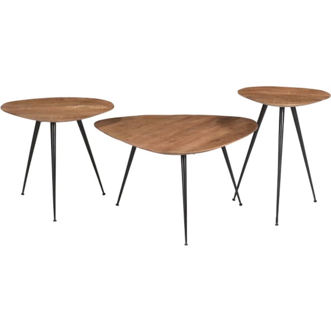 Brix - Salontafel Brix Loua - 70x70x39 - Mangohout
