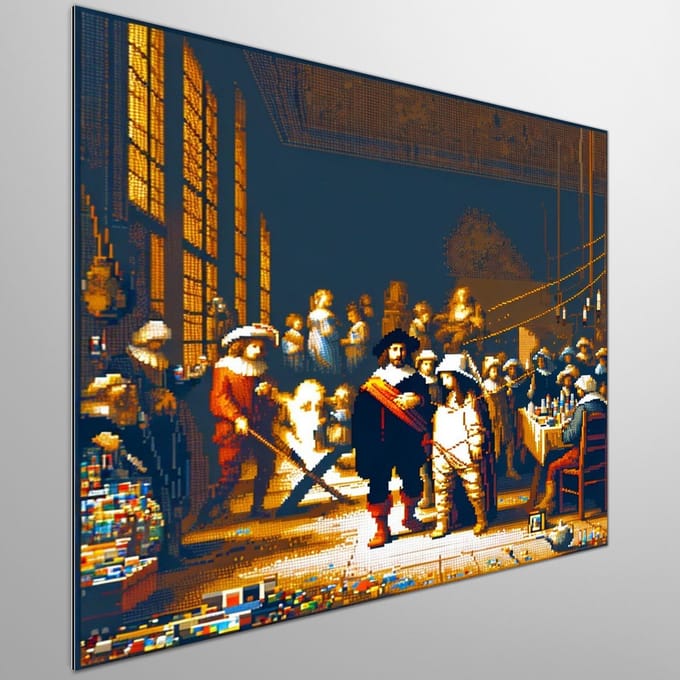 Kunstprint | Wanddecoratie | Dibond | 40 × 40 cm
