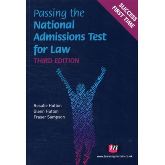 Passing The National Admissions Test For Law (Lnat) - Hutton, Rosalie