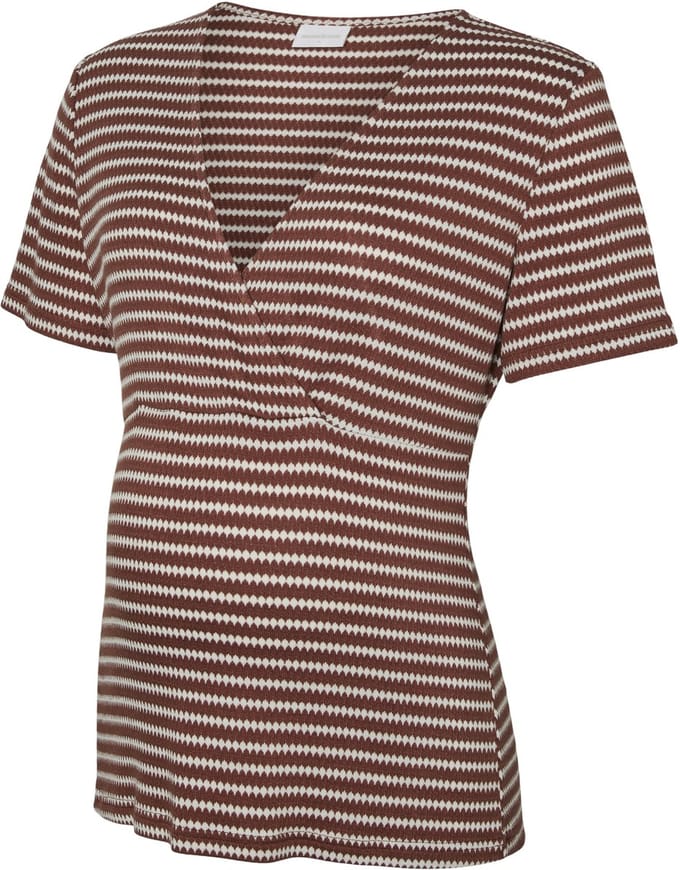 Mama Licious Top Bodycon fit V-Hals Top