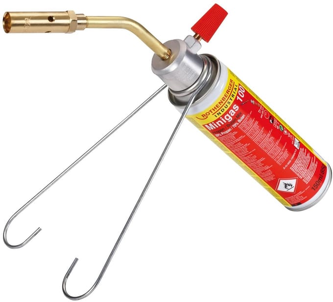 Industriële Soldeer- en Lasbrander met Mini-Gaspatroon - Hoge Temperatuur