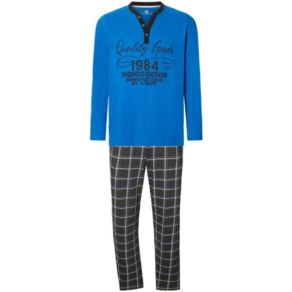Pyjama ROLFHEIM koningsblauw