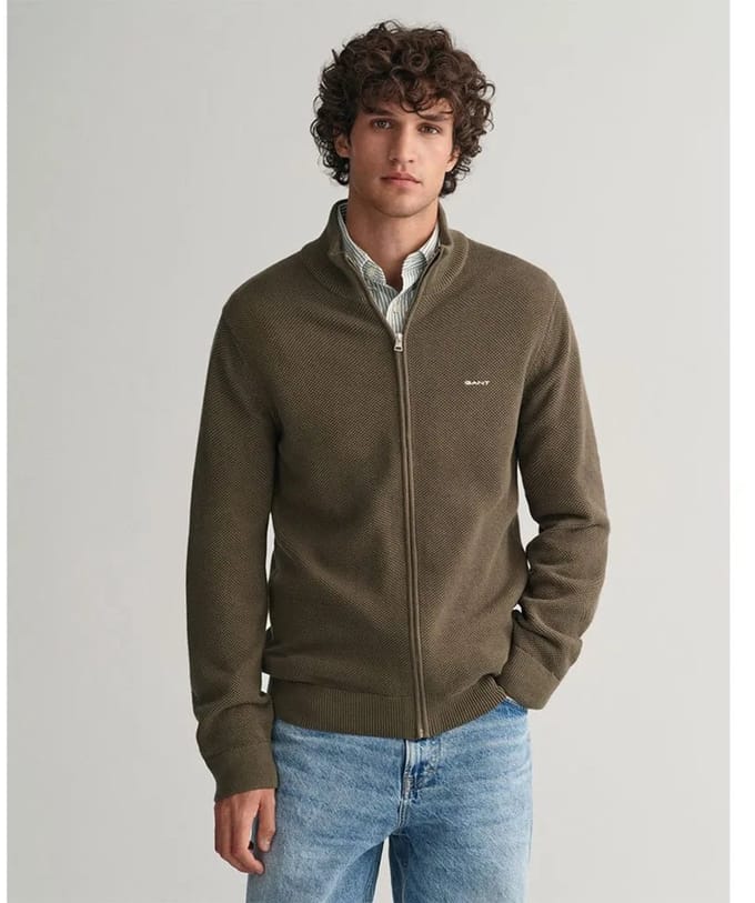 Gant vest groen