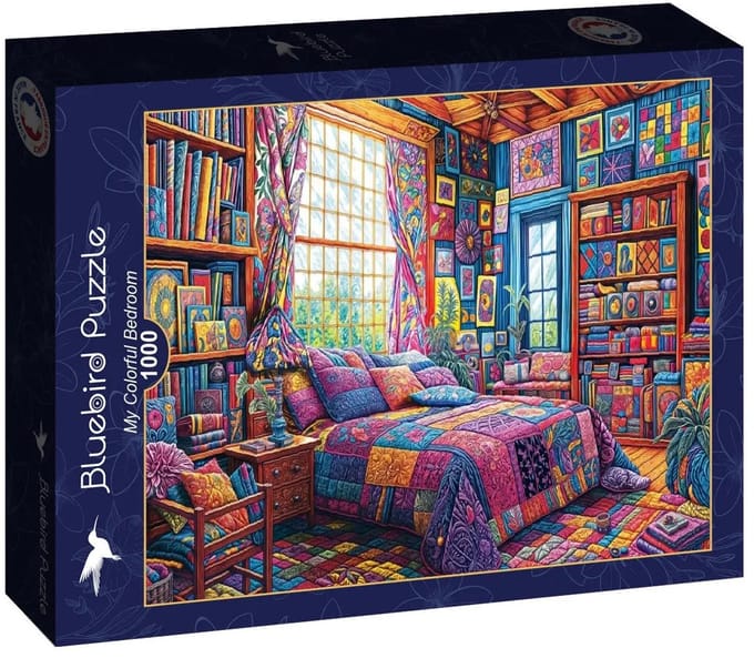 My Colorful Bedroom Puzzel 1000 Stukjes