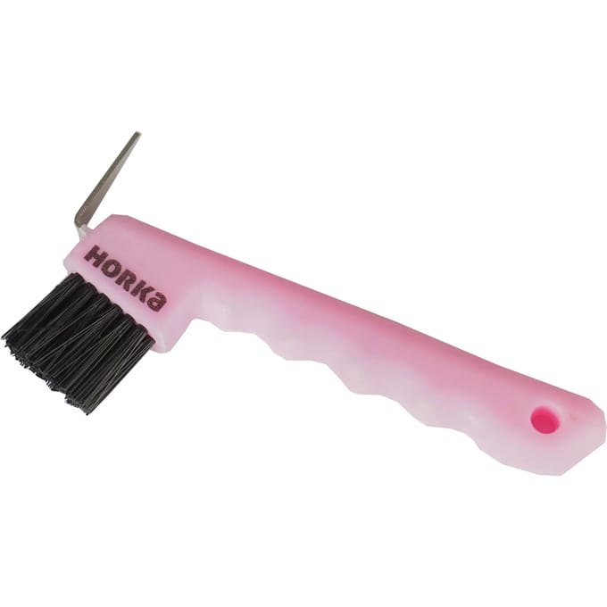 Horka HOEVENKRABBER MET BORSTEL Roze