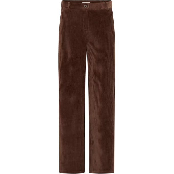 Corduroy broek met paspelzakken model 'TAMARY'