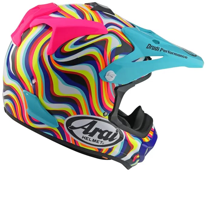 Motorhelm Arai Mx-V Evo Stream