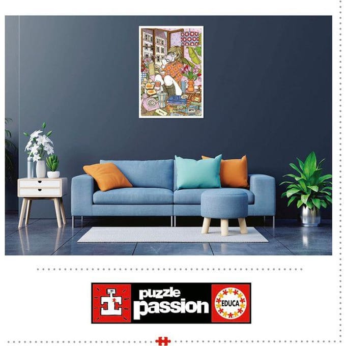 EDUCA - Puzzel - 1000 stuks - Time For Myself Ana Jarén