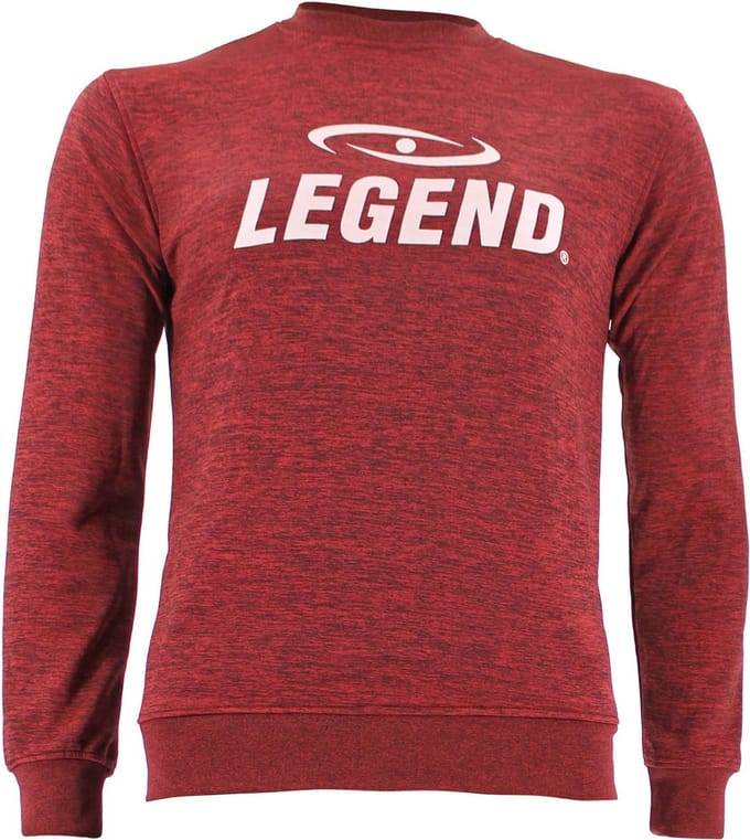 Trui/sweater dames/heren SlimFit Design Legend Rood 10-11 jaar