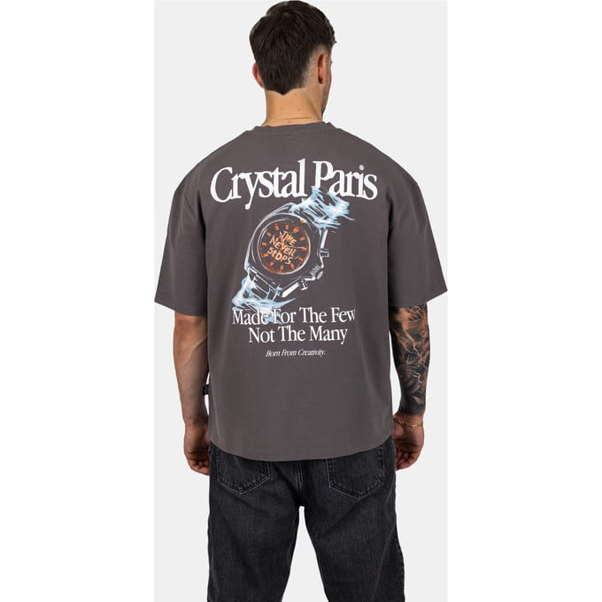 Crystal Paris Oversized T-shirt Time