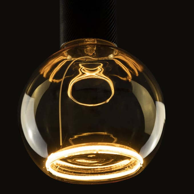 SEGULA floating bol G125 E27 4W goud gesloten