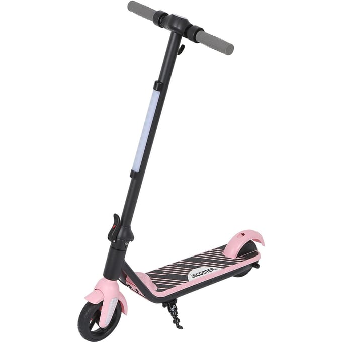 AVDL F602 Elektrische Step voor Kinderen – 80W Motor, LED Display roze