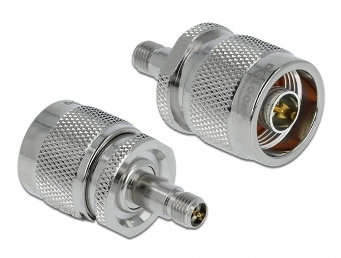 Delock 89905 89905 N-adapter N-stekker - RPSMA-bus 37.55 mm 1 stuk(s)