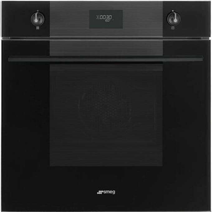 SMEG Thermogeventileerd Oven Oven , Linea, 60 cm, Thermogeventileerd, Zwart, A+, Pyrolyse