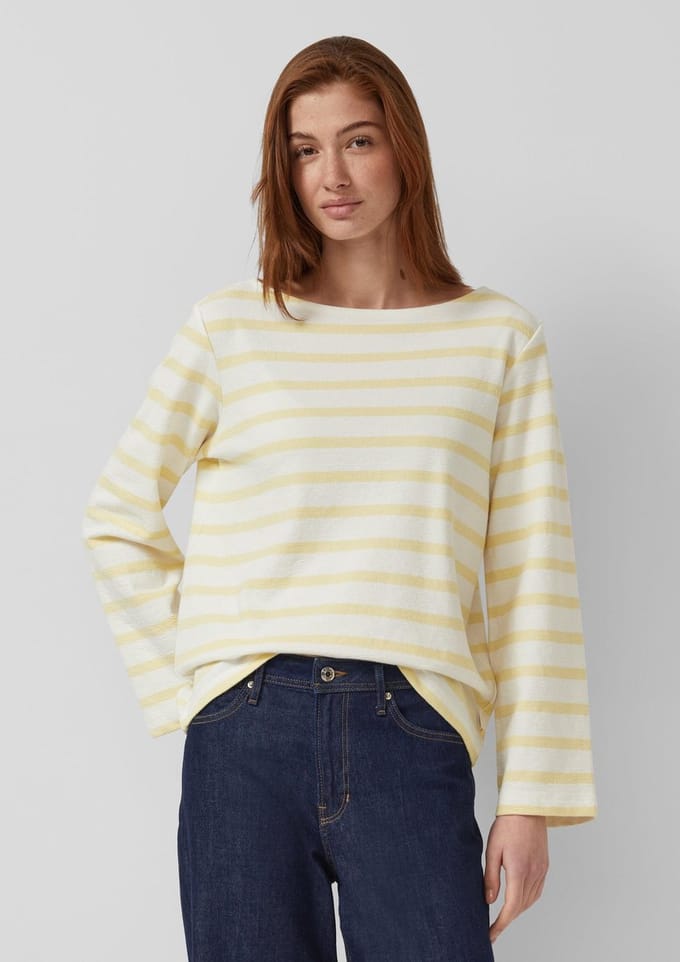 s.Oliver - female - Lichtgewicht sweatshirt in een normale pasvorm