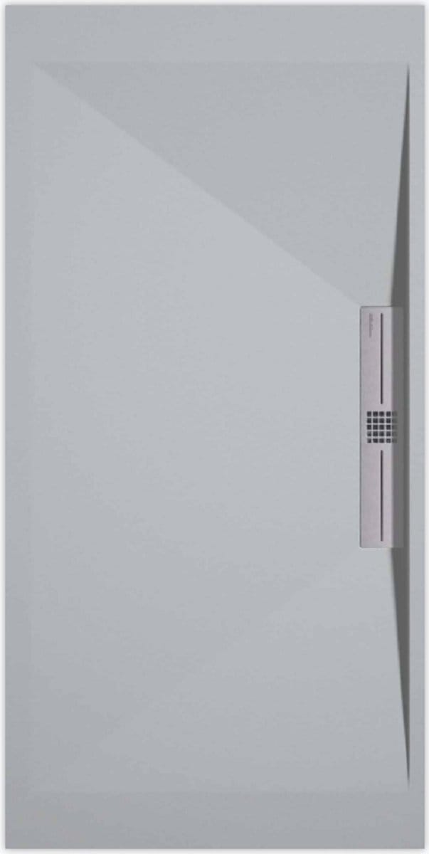 Sanifun douchebak Stone Side Gray 7035 Smooth 1300 x 800 S