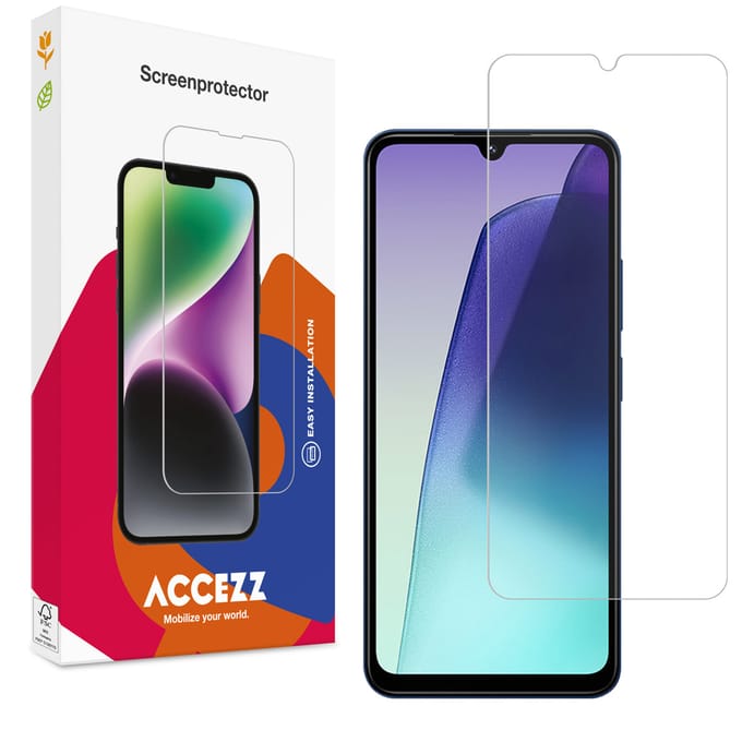 Accezz Screen Protector - Geschikt voor Xiaomi Redmi 14C - Gehard Glas Screenprotector