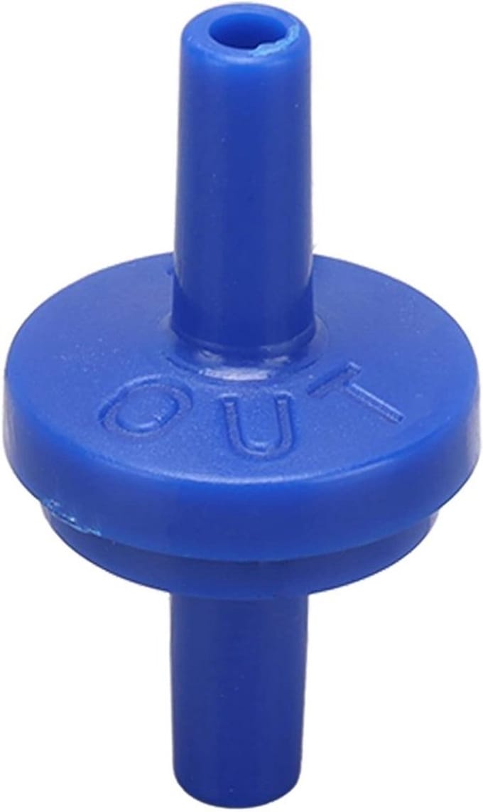Dailygoods - Terugslagklep - PP Plastic - Pomp Protector - 4mm blue