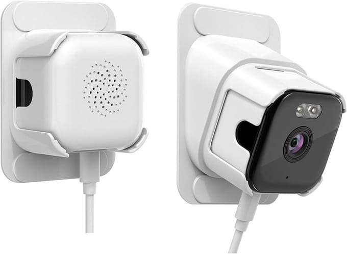 Raamcamera - Domecamera Binnen - Huis Beveiligen - Snelle Installatie Zonder Boren - 2K 3MP HD - Wit