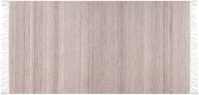 MALHIA - Vloerkleed - Lichtrood - 80 x 150 cm - Synthetisch materiaal