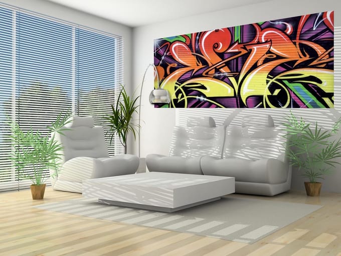Graffiti Street Art Photo Wallcovering