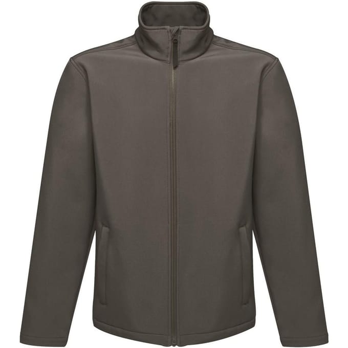 Regatta Reid Mens Softshell Windbestendig Waterafstotend Jasje (Afdichting Grijs)