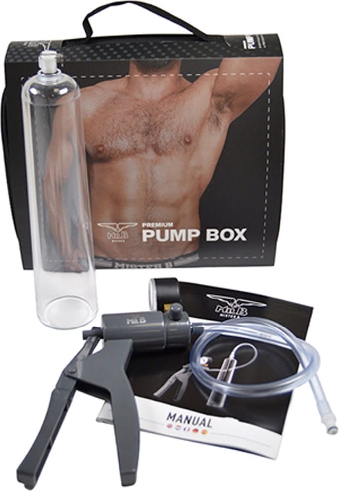 Professionele penispomp-set Cilinder M (5.1 cm)