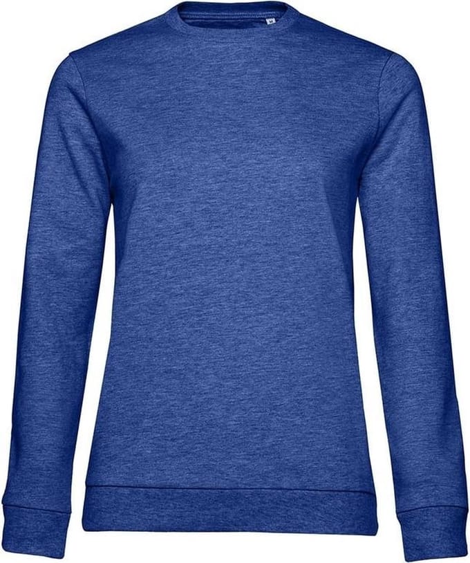 B&C Dames/dames Set-in Sweatshirt (Koninklijke blauwe heide)