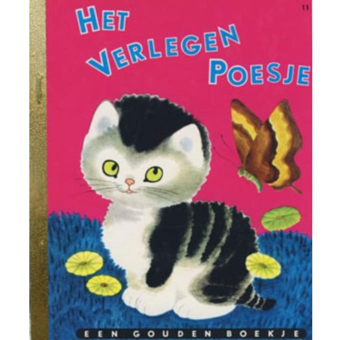Het Verlegen Poesje - Gouden Boekjes - C. Schurr