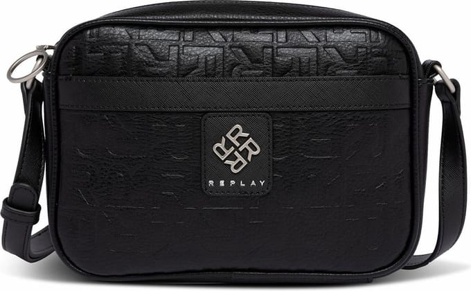 REPLAY Schoudertas Crossbody Bag Black Zwart