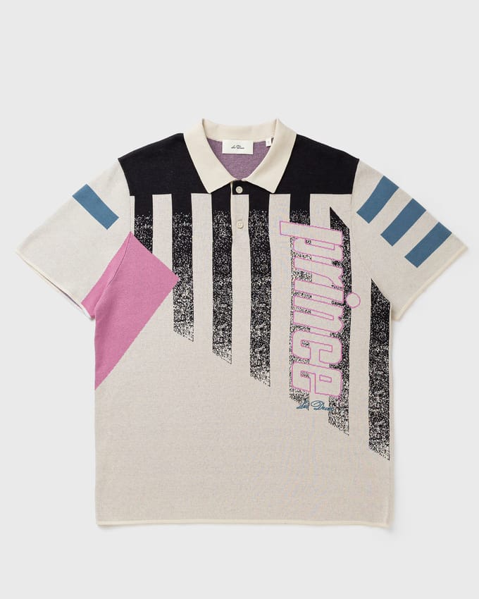 Prince Intarsia Knitted Polo