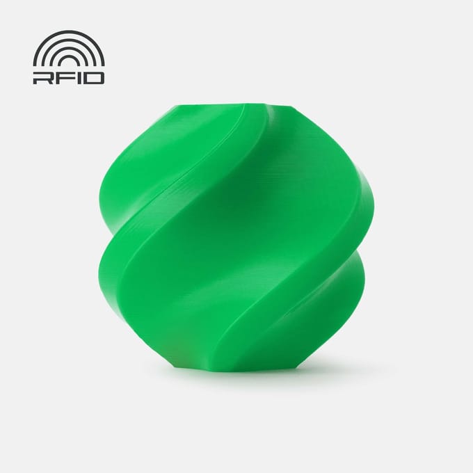 Bambu Lab - PLA Basic 1.75mm Filament – 1kg – groen (Bambu Green) - zonder spoel