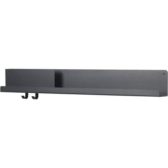 Muuto - Folded rek - 96 x 13 cm - zwart