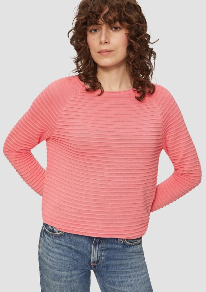 Q/S designed by - Pull - Maat S - Vrouwen - 34W0 RED - Onbekend materiaal