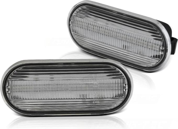 Zijkant knipperlichten VW GOLF 4 / BORA 95- / GOLF 3 95-/ IBIZA 95 -99/ TOLEDO WIT LED