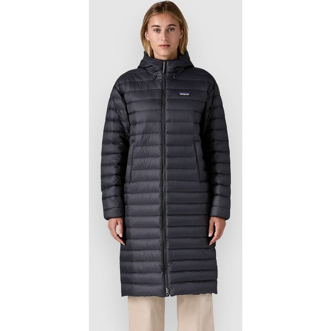 Patagonia Recycled Down Sweater Parka zwart